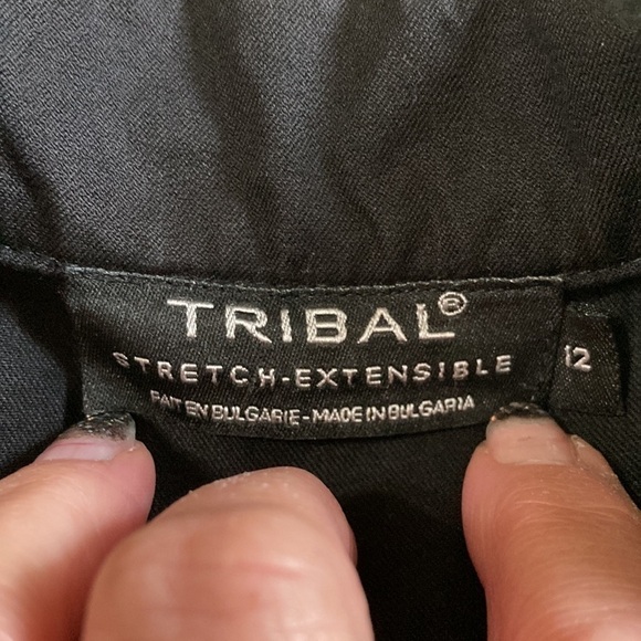 Tribal zip front 3/4 sleeve shacket size 12 - Picture 2 of 9